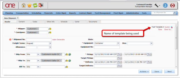 One Network Knowledge Base > Creating a Shipment Template > worddavf64d06f4e45c89718f8eedf4ee9ca613.png