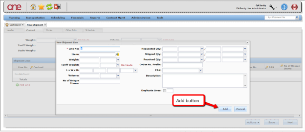 One Network Knowledge Base > Creating a Shipment > worddav91939059f55c59fc4be48de7790863e9.png