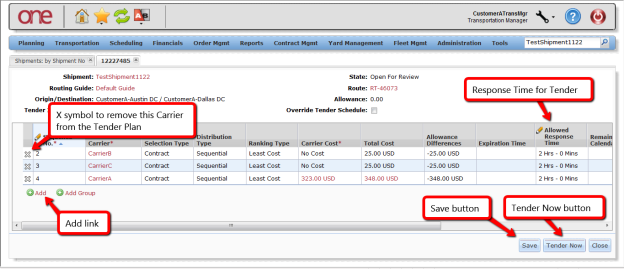 One Network Knowledge Base > Viewing a Shipment Tender Plan > worddav16787daea56c482c07c67cf8207c8c9c.png