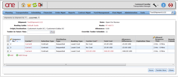 One Network Knowledge Base > Viewing a Shipment Tender Plan > worddav8f537647c5f3070e33a8053c39c1b384.png
